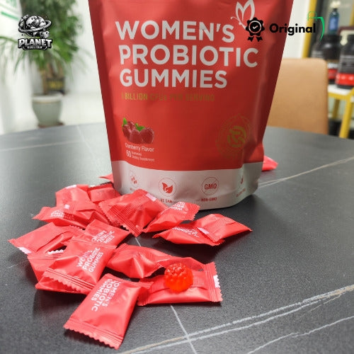 Women's Probiotic Gummies, Cranberry Probiotic Supplement, Feminine Health Gummies, Women's Wellness Gummies, Vaginal Balance Gummies, pH Support Gummies, Intimate Care Gummies